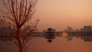 Bersantai Di Lotus Pond, Kaohsiung, Taiwan